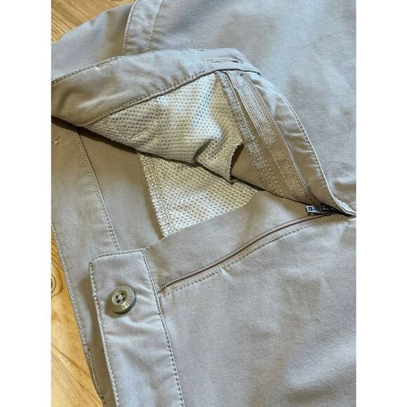 Eddie Bauer khaki Shorts Women's 18 Chino Shorts hiking, outdoor sports - Picture 10 of 11